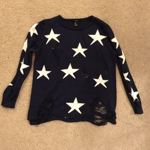 Wildfox like Star Sweater